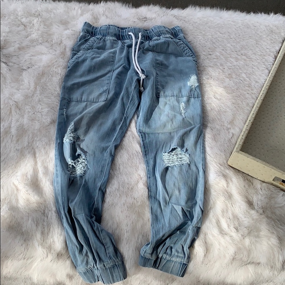 Jean comfy joggers (light weight)